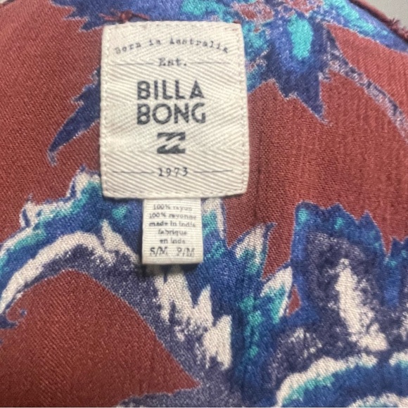 Billabong Women’s Floral Kimono Size Small/Medium - Picture 7 of 7